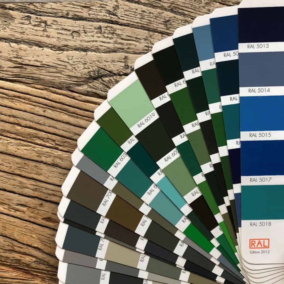 Guidance Colours For Windows And Doors Rationel