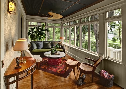 What type of windows should you use for a sunroom?