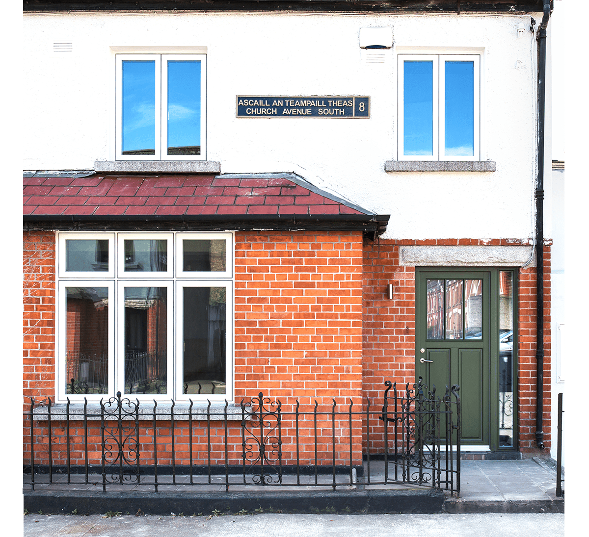 Rationel windows in Seans house after the replacement. 